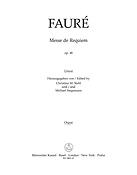 Faure: Requiem op. 48 (Orgel)