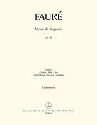 Faure: Requiem op. 48 (Kontrabas)
