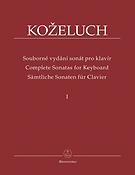 Leopold Kozeluch: Samtliche Sonaten für Clavier I