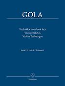 Zdenek Gola: Violin Technique - Volume I