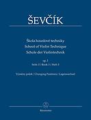 Sevcik: School of Violin Technique op. 1 3
