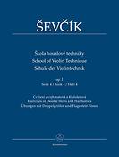 Sevcik: School Of Violin Technique Op. 1 Vol. 4