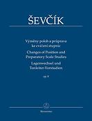 Sevcík: Changing Positions and Prep. Score Studies op. 8