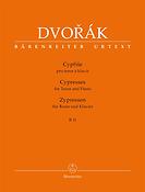 Dvorak: Cypresses Fur Tenor and Piano B 11