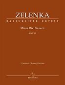 Zelenka: Missa Divi Xaverii ZWV 12 (Partituur)