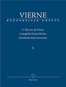 Louis Vierne: Complete Piano Works II(The War Years (1914-1916))