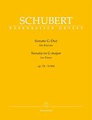 Schubert: Sonata for Pianoforte G major op. 78 D 894