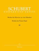 Franz Schubert: Works for Piano Duet, Volume 3