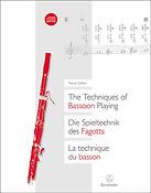 Pascal Gallois: Techniques Of Bassoon Playing