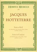 Hotteterre: Suite e-Moll - Suite in E-Minor