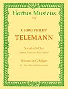 Telemann: Sonate for Oboe, Violine (Diskantgambe) und Basso continuo