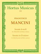 Mancini: Sonate For Altblockflöte und Basso continuo