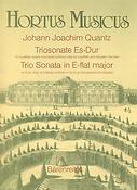 Quantz: Triosonate Fur Flöte, Violine und Basso continuo oder Fur Flöte und obligates Cembalo