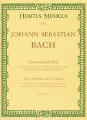 Bach: Triosonate Fur Flöte, Violine (oder zwei Flöten) und Basso continuo G major BWV 1038