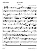 Joseph Bodin  de Boismortier: Concerto fuer 2 Soloinstrumente (Flöte, Violine - Flöte, Oboe - 2 Flöten), 3 Violinen und Basso continuo