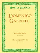 Domencio Gabrielli: Samtliche Werke