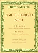 Abel: Sechs Sonaten fuer Viola da gamba (Violine, Flöte) und Basso continuo. Heft 1
