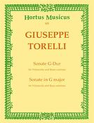 Torelli: Sonate fuer Violocello und Basso continuo