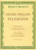 Telemann: Four Sonatas (The Faithful Music Master)