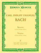 Bach: Sonaten Fur Flöte und Basso continuo. Heft 2 - Sonata for Flute and Basso continuo. Volume 2
