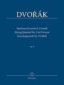 Antonín Dvorák: Streichquartett Nr. 5 f-Moll op. 9