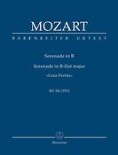 Mozart: Wolfgang Amadeus Mozart: Gran Partita B-flat major KV 361 (370a)