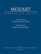 Mozart: Die dreizehn frühen Streichquartette - The Thirteen Early String Quartets