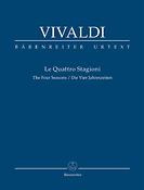 Vivaldi: Le Quattro Stagioni - Die Vier Jahreszeiten (Studiepartituur)