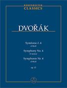 Antonín Dvorák: Symphony No. 4 d minor op. 13 (Studiepartituur)