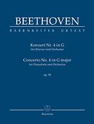 Beethoven: Concerto for Piano and Orchestra no. 4 G op. 58