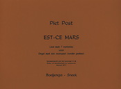 Piet Post: Est Ce Mars