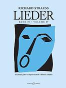 Richard Strauss: Lieder Band 4