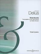 Frederick Delius: Viola Sonata