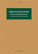 Sergei Rachmaninov: Piano Concerto No. 5 (Studiepartituur)