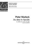 Peter Warlock: As Dew In Aprylle
