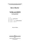 Boris Blacher: Vokalisen
