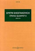 Dmitri Shostakovich: String Quartet No. 8 op. 110 (Studiepartituur)