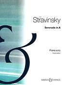 Stravinsky: Serenade in A major