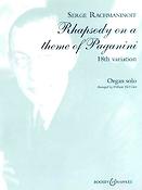 Sergei Rachmaninoff: Rhapsody On Theme Paganini