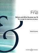 Gerald Finzi: Befuere and After Summer op. 16