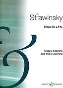 Igor Stravinsky: Elegy for J. F.K.