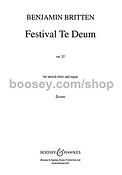 Benjamin Britten: Festival Te Deum op. 32