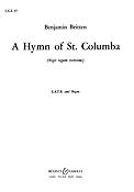Benjamin Britten: A Hymn of St. Columba (SATB)