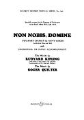 Roger Quilter: Non Nobis, Domine