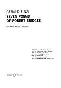 Seven Poems of Robert Bridges op. 17/5