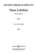 Three Lullabies op. 49