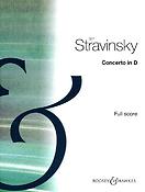 Igor Stravinsky:  Concerto for String Orch In D