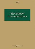 Béla Bartók: String Quartet No. 6
