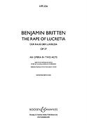 Benjamin Britten: Der Raub der Lukrezia op. 37