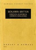 Benjamin Britten: Cantata Academica op. 62